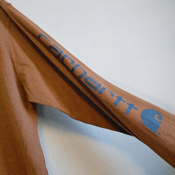 Carhartt Long Sleeve Big Logo Original Fit Sweatshirt Sz XL - Picture 4 of 9